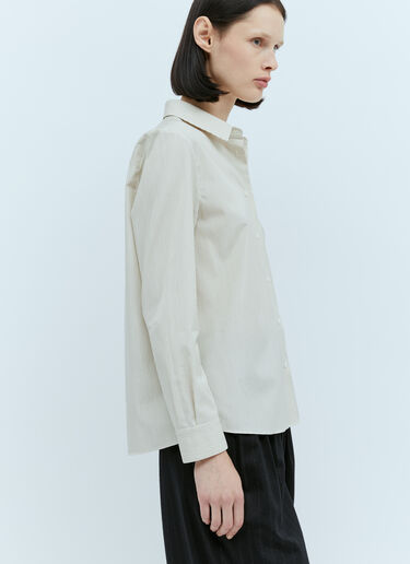 The Row Sadie Shirt Beige row0253021