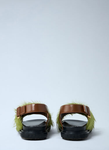 Marni Fussbett Shoes Yellow mni0263016