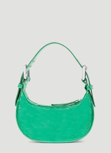BY FAR Mini Soho Clover Handbag Green byf0252011