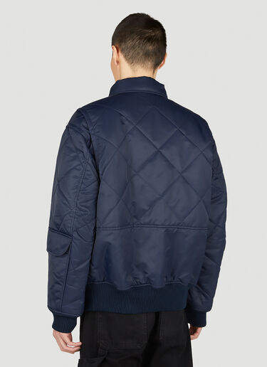 Helmut Lang Quilted Jacket Dark Blue hlm0151005