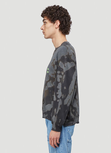 Stain Shade 10.10 Tie-Dye Russell Athletic Sweatshirt Black stn0310016