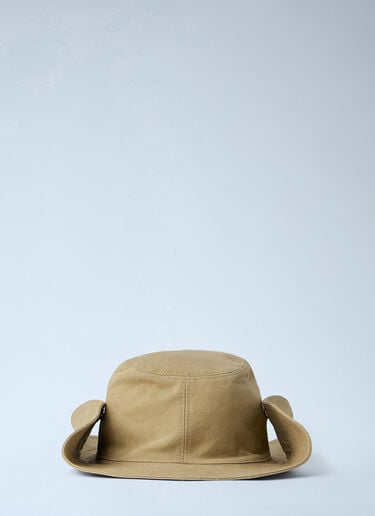 Gabardine Cowboy Hat Miu Miu Gabardine Cowboy Hat Beige miu0264206