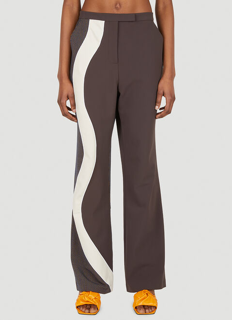 Ahluwalia Studio Expressive Tailored Pants White ahl0250008