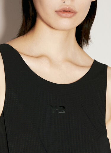 Y-3 NYL Tank Dress Black yyy0256009