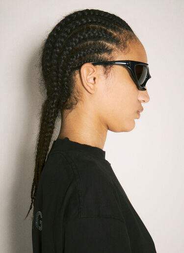 Balenciaga Runner Cat Sunglasses Black bcs0357004