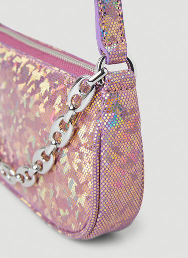 BY FAR Rachel Disco Mini Shoulder Bag Pink byf0248003