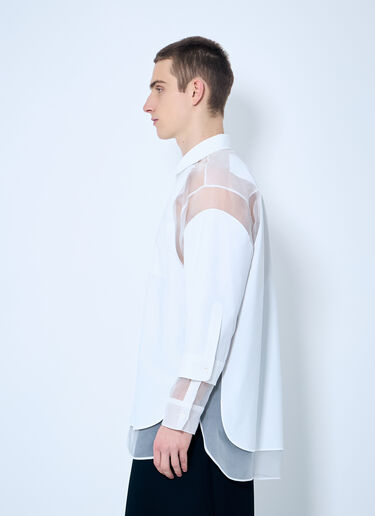 Jean Paul Gaultier Body Morphing Shirt White jpg0159005