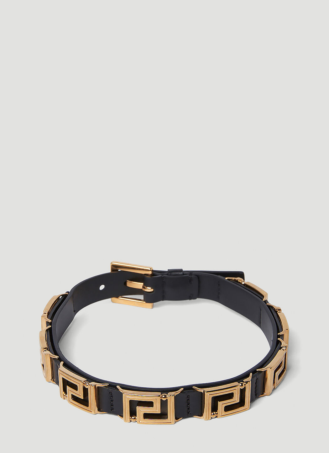 Versace Greca Choker Necklace Black ver0255031