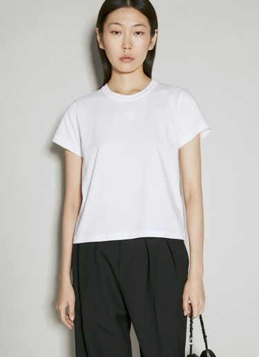 ジャージーシュランクTシャツ Alexander Wang ジャージーシュランクTシャツ ホワイト awg0253064