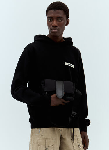 Jacquemus Le Petit Messenger Bag Black jac0158035