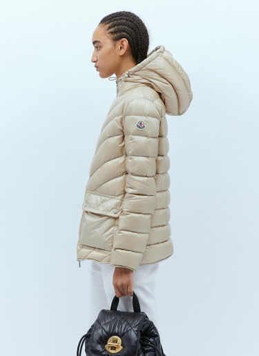 Moncler アルジェンノ ショートパーカー ベージュ mon0255017