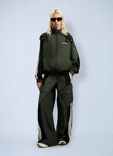 Panel Cargo Pants Palm Angels Panel Cargo Pants Green pma0262079