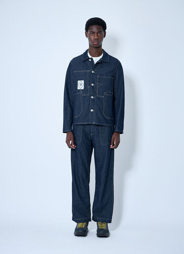 C.P. Company 3/1 Denim Chore Jacket Blue pco0159006