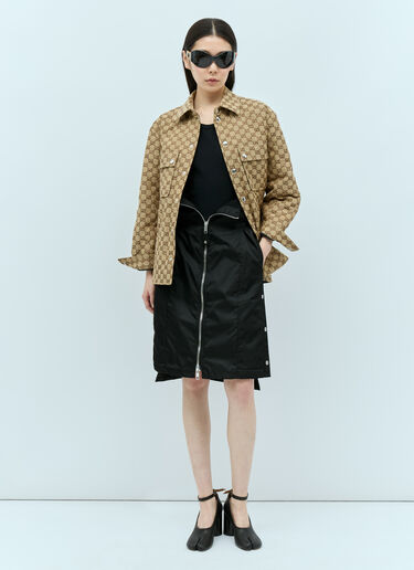GG Canvas Overshirt Gucci GG Canvas Overshirt Brown guc0255034