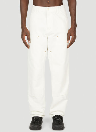 Carhartt WIP Double Knee Pants White wip0152001