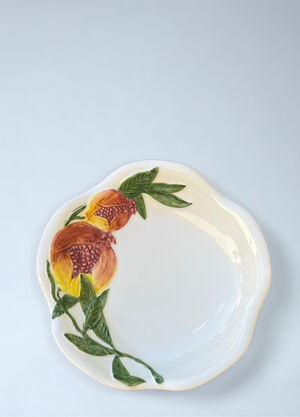 Les-Ottomans Handcrafted Ceramic Fruit Bowl Multicolour wps0692527