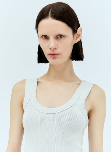 Alexander Wang 맥시 탱크 원피스 화이트 awg0256010
