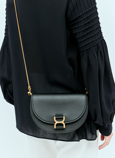 Chloé Marcie Chain Flap Bag Black chl0255054