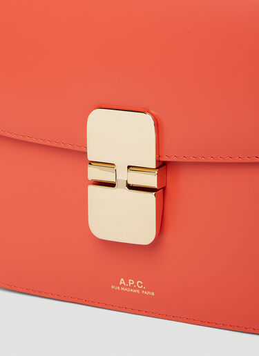 A.P.C. Grace Small Shoulder Bag Orange apc0253013