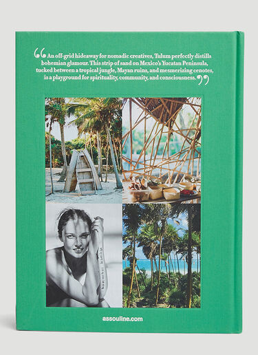 Assouline Tulum Gypset Book Green wps0690005