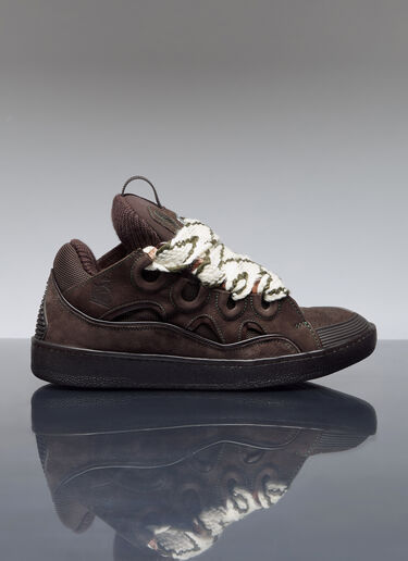 Lanvin Curb Sneakers Brown lnv0154014