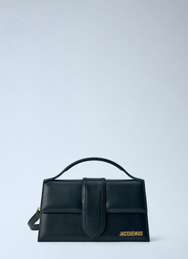 LN-CC® - Jacquemus: Le Grand Bambino Handbag - Black Jacquemus Le Grand Bambino Handbag Black jac0266056