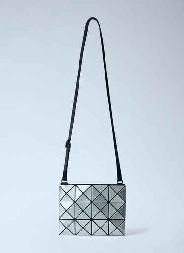 LN-CC® - Bao Bao Issey Miyake: Lucent Basics Shoulder Bag - Silver Bao Bao Issey Miyake Lucent Basics Shoulder Bag Silver bao0366027