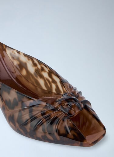 Chloé Jelly Mules Brown chl0265034