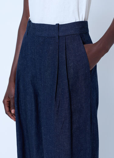 LN-CC® - Levi's: Denim Pleat Trousers - Blue Levi's Denim Pleat Trousers Blue lvs0266004