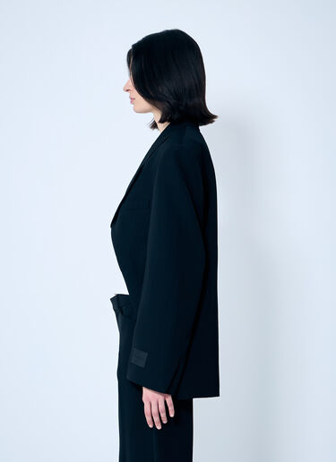 Alexander Wang Pull-Back Cut-Out Blazer Black awg0259001