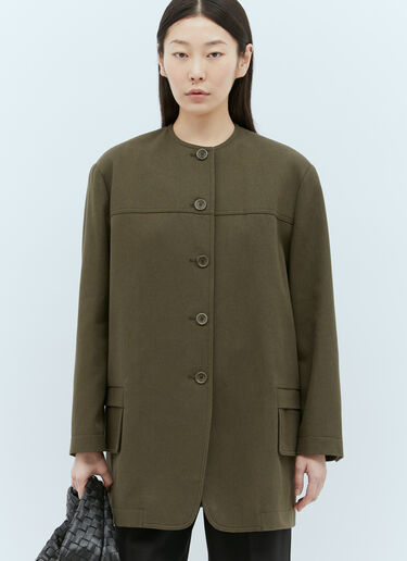 Max Mara 梭织夹克 绿色 max0256066