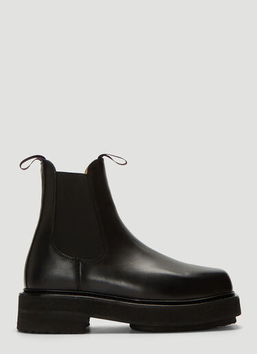 Eytys Ortega Leather Chelsea Boots Black eyt0338001