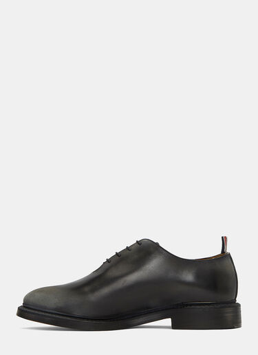 Thom Browne Distressed Lace-Up Dress Shoes Black thb0126002