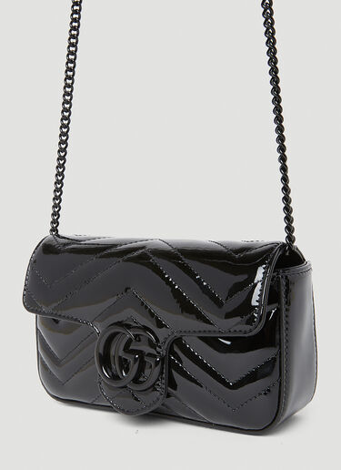 Gucci GG Marmont Super Mini Shoulder Bag Black guc0253258