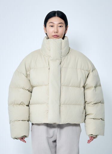 Entire Studios MML Puffer Jacket Cream ent0258001