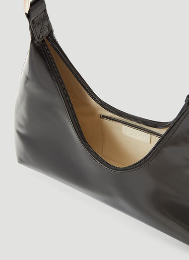 BY FAR Amber Black Semi Patent Leather Black byf0240014