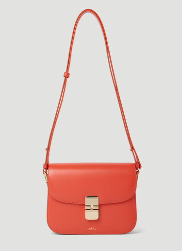 A.P.C. Grace Small Shoulder Bag Orange apc0253013