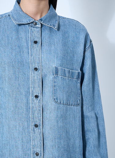 The Row Nesson Shirt Blue row0260003