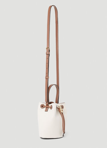 Burberry Mini TB Bucket Bag Natural bur0253075