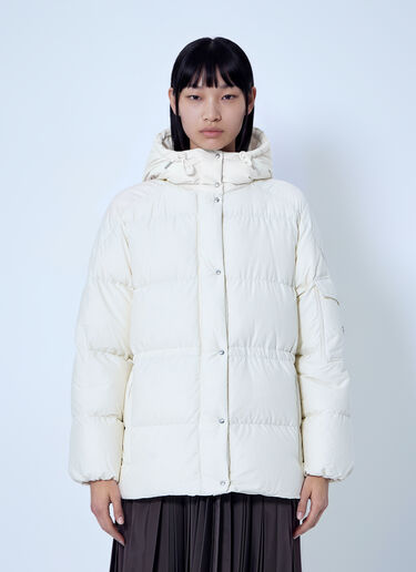 LN-CC® - Moncler RE/ICONS: Himalaya Hooded Short Down Jacket - Cream Moncler RE/ICONS Himalaya Hooded Short Down Jacket Cream mon0266052
