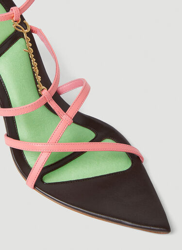 Jacquemus Les Pralu Hautes Heeled Sandals Pink jac0251059