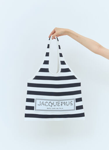 Le Tote Marcel Bag Jacquemus Le Tote Marcel Bag Navy jac0258047