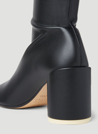 MM6 Maison Margiela Anatomic Thigh High Boots Black mmm0253028