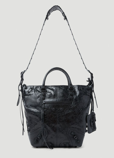 Balenciaga Le Cagole Medium Crossbody Bag Black bal0153061