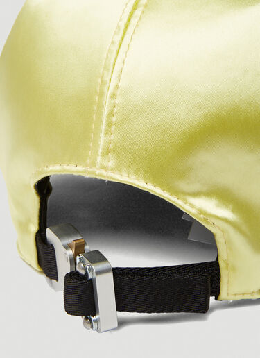 1017 ALYX 9SM Logo Embroidery Baseball Cap Yellow aly0150015