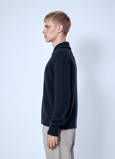 The Row Buffalo Wool, Silk and Cashmere Cardigan Black row0166010