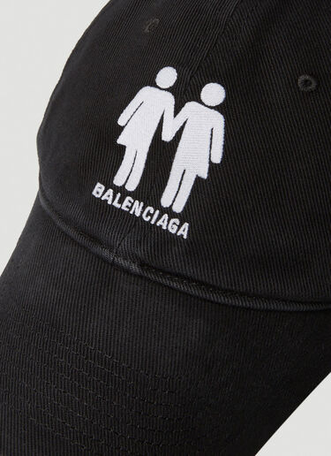 Balenciaga Pride 棒球帽 黑 bal0349014