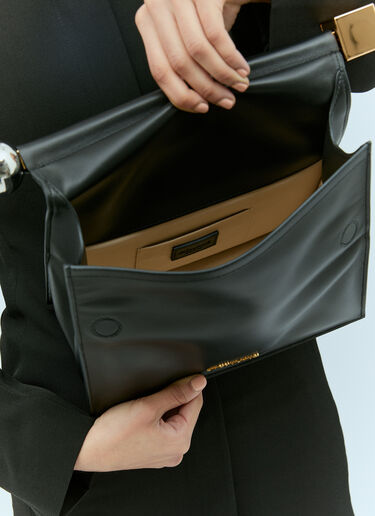 Jacquemus La Pochette Rond CarrÃ© 手拿包 黑色 jac0256054