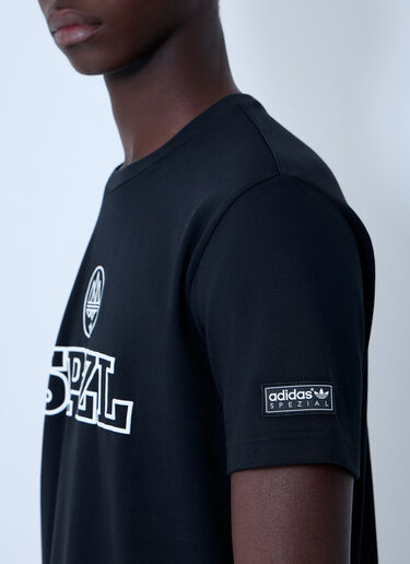 adidas SPZL Logo Motif T-Shirt Black adi0162156