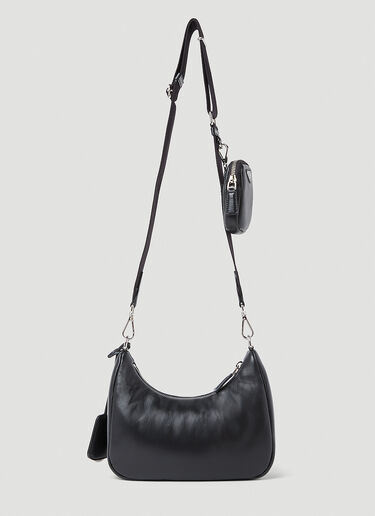 Prada Re-Edition 2005 Shoulder Bag Black pra0253015